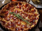 Délicieuse Tarte Poireaux et Lardons