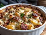 Délicieux Gratin de Pommes de Terre au Chorizo : Un Festin