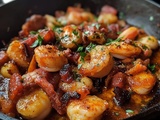 Époustouflante de Gambas au Chorizo : Un Mélange Audacieux de Saveurs pour Éveiller vos Papilles