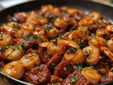 Éveillez vos Papilles avec ce Plat Explosif : Gambas au Chorizo Facile et Délicieux