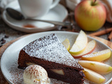 Gâteau au chocolat et pomme : Recette facile et savoureuse