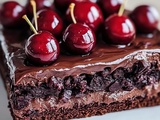 Gâteau Cerise Chocolat Facile : Recette Inratable