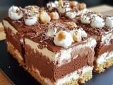 Gâteau Choco-Guimauve Poke