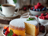 Gâteau vanille moelleux : la recette facile et savoureuse