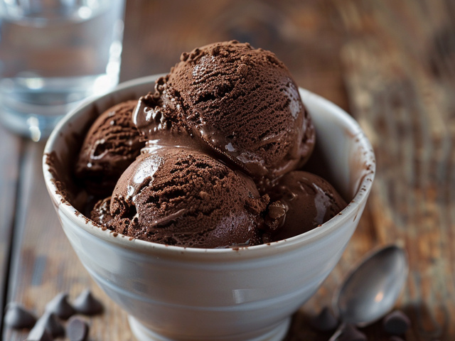 Recettes de Glaces et Glace au chocolat