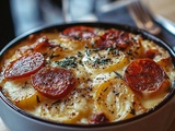 Gratin Chorizo Pommes : Recette Savoureuse et Facile à Préparer
