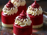 Mini Cheesecakes Velours Rouge