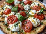 Pizza Burrata Express : Recette Rapide et Savoureuse