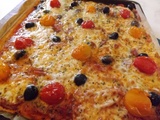Pizza savoureuse aux multiples saveurs pour tous les gourmands