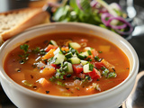 Potage aux légumes facile et savoureux pour tous les jours