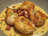 Poulet Moutarde Lardons