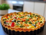 Quiche Légumes Express : Recette Rapide et Savoureuse