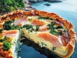 Quiche Saumon Boursin : Recette Facile et Savoureuse