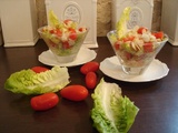 Rapide : Verrine au thon, tomate et paprika grillé