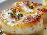 Saint-Jacques Crémeuses Délicieuses : Recette Facile et Savoureuse