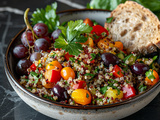 Salade de quinoa aux légumes d’été : Recette facile et savoureuse