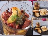 Savoureuse : Gésiers Confit aux Pommes et Salade d’Endives aux Noix