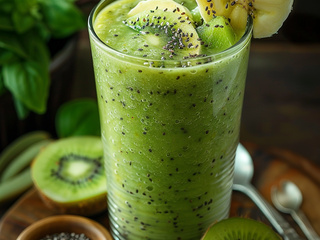 Smoothie Banane Kiwi : Frais et Facile à Préparer