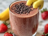 Smoothie Énergétique Chocolat : Recette Facile et Savoureuse