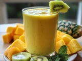 Smoothie Soleil Fruité : Recette Facile et Rafraîchissante