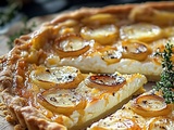 Tarte Chèvre Caramélisée : Recette Facile et Savoureuse
