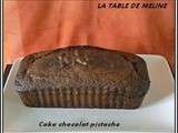 Cake chocolat/pistaches
