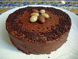 Gâteau d'anniversaire tout chocolat pour bambin gourmand