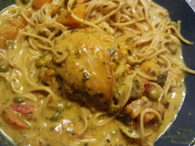 Recettes de Poulet au curry de La Table de MK30