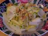 Salade Viviane aux endives et aux noix