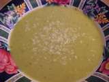 Soupe italienne au chou-fleur rôti et au brocoli