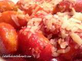 Gnocchis de pomme de terre bio  maison  a la sauce tomate, sans gluten, avec oeufs