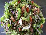 Salade de lentilles vertes du puy cuisson à la vapeur douce avec le Vitaliseur de Marion ou à l'eau