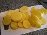 Tagine d'artichauts et de pommes de terre au safran et à la sarriette
