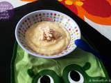 Baby Food #4 : purée de pommes de terre/céleri/poulet et compote pommes/figues/crumble de boudoir