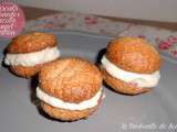 Biscuits amandes fourrés crème ricotta miel citron by #vitalfood
