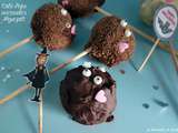 Cake pops chocolat pour Halloween façon mignon avec les noiraudes de Miyazaki