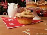 Cupcakes de Noël vanille et crème de marron