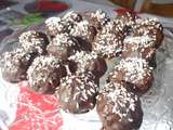 Rocher choco coco(source de base de chez perle en sucre)