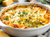 Courgettes ricotta, le gratin fondant et doré