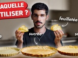 Pâte à tarte : brisée, sablée, feuilletée, la méthode complète