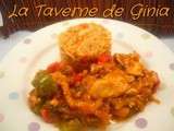 Riz Jollof et sauce au poulet, fête nationale Sierra-Leone