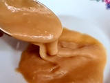Caramel au beurre salé crémeux (sans sucre)