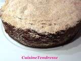 Gâteau chocolat cannelle express