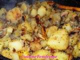 Poêlée de pommes de terre aux champignons