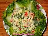 Salade crème de légumes crus