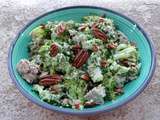 Salade de brocolis au thon (Keto)