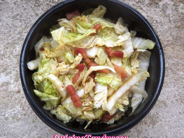 Recette Salade au chou chinois (facile, rapide)