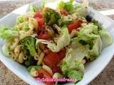 Salade de coquillettes aux brocolis