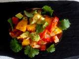 Salade de fruits et légumes du Guatemala