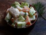 Salade de haricots blancs – Pupiņu salāti (Lettonie)